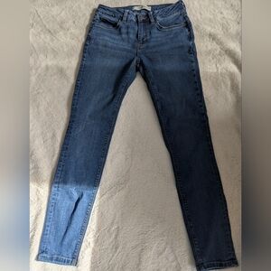 Denver Hayes Mid Rise Skinny Jeans, Size 8